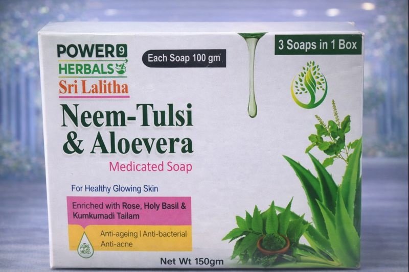 NEEM ALOVERA & TULSI SOAP