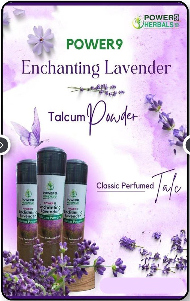 ENCHANTING LAVENDER TALCUM POWDER