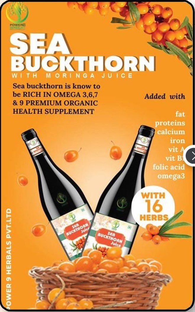 SEA BUCKTHORN WITH MORINGA
